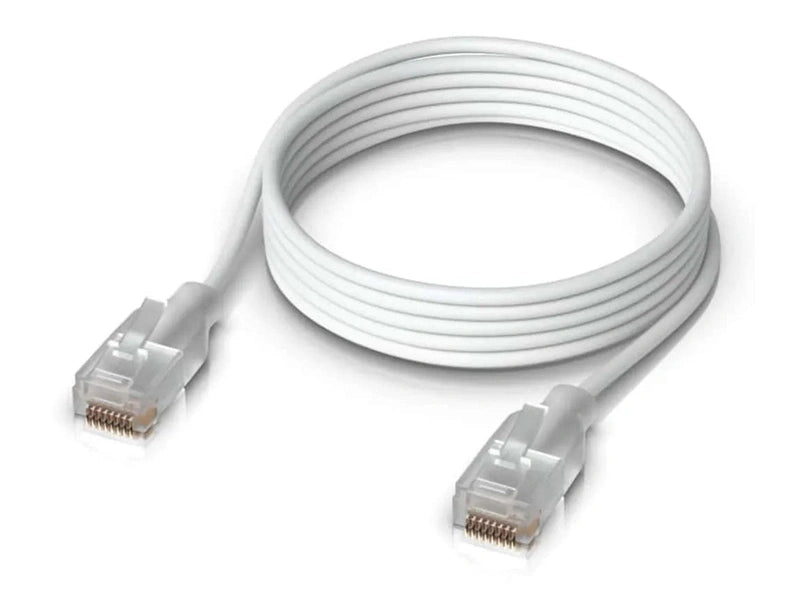 Ubiquiti UniFi Etherlighting Patch Cable Length 1M Nano-thin Patch Cable 2.5GbE Support UACC-CABLE-PATCH-EL-1M-W