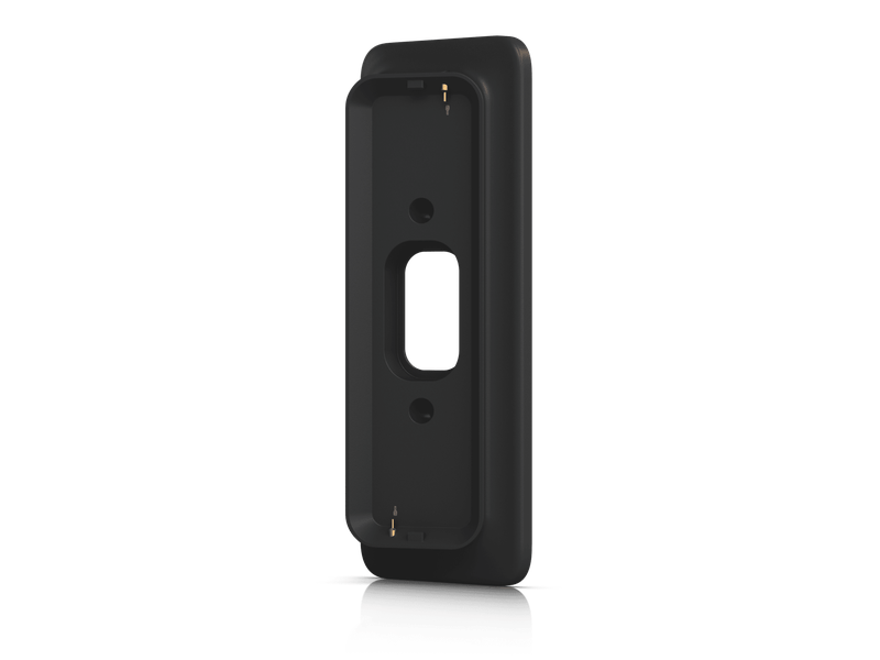 Ubiquiti G4 Doorbell Pro PoE Gang Box Mount, Black,Secure, Flat/ 25° Angled Wedge Angled Mounting Plate, Compatible NHU-UVC-G4-DBELL-POE