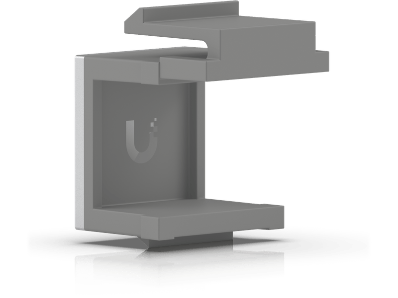 Ubiquiti Keystone Blank Insert, 24-Pack, Uniform Aesthetic With 24-Port Blank Keystone Patch Panel, Easy Installation