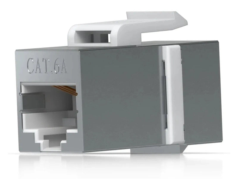 Ubiquiti Pass-through Cat6A Keystone Coupler, 12-Pack