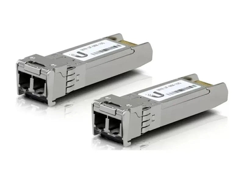Ubiquiti UFiber 10Gbps Multi-Mode Optical Module, SFP+, 2-Pack, Duplex LC connector, Connection up to 300 m