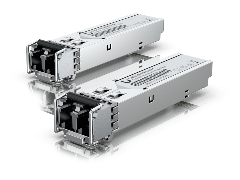 Ubiquiti UFiber SFP Multi-Mode Fiber Module 20-Pack, 1.25 Gbps Throughput, Supports Connections Up to 550 m