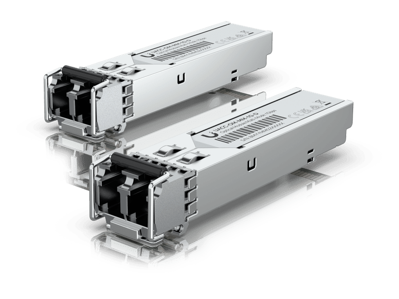 Ubiquiti UFiber SFP Multi-Mode Fiber Module 20-Pack, 1.25 Gbps Throughput, Supports Connections Up to 550 m