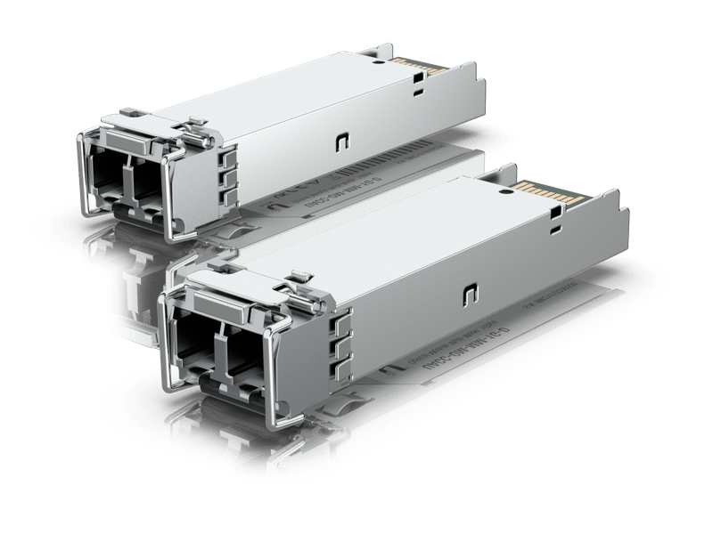 Ubiquiti UFiber SFP Multi-Mode Fiber Module 20-Pack, 1.25 Gbps Throughput, Supports Connections Up to 550 m