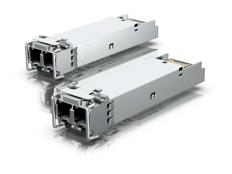 Ubiquiti UFiber SFP Multi-Mode Fiber Module 20-Pack, 1.25 Gbps Throughput, Supports Connections Up to 550 m