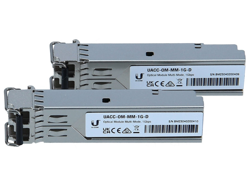 Ubiquiti UFiber SFP Multi-Mode Fiber Module 2-Pack