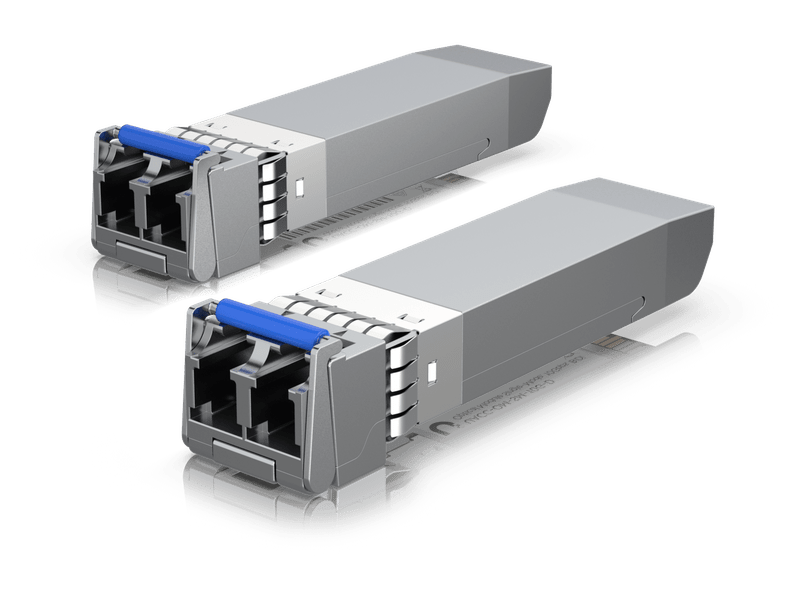 Ubiquiti UniFi 20 Pack,10 Gbps Single-Mode Optical Module, Single-mode, Duplex, Fiber Transceiver, Duplex LC Connect, Up to 10km