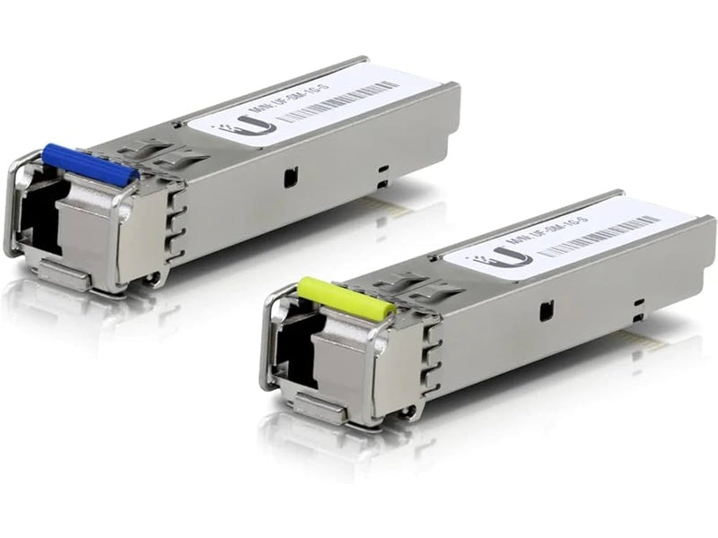 Ubiquiti UFiber 1 Gbps Bidirectional Single-Mode SFP Module 2-Pack