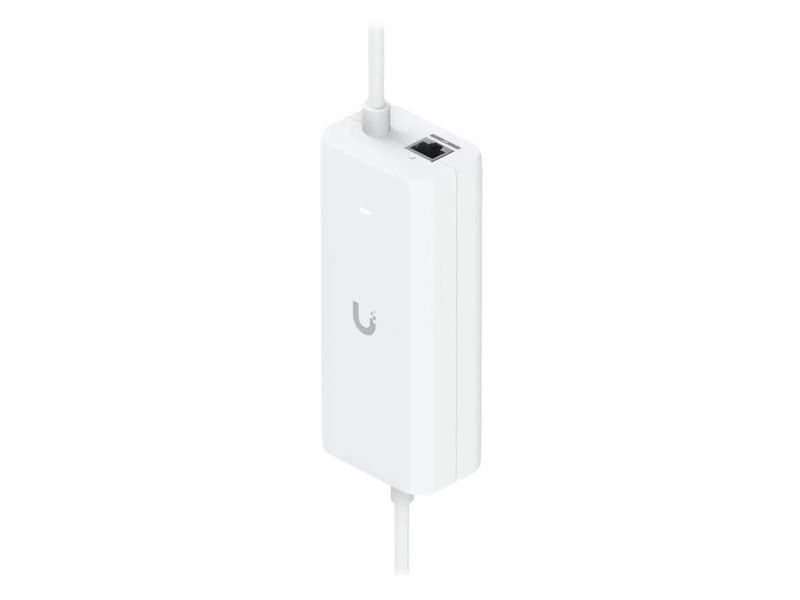 Ubiquiti PoE Integrated AC Adapter, AC Adapter With Integrated PoE, Enabling UniFi Cloud Gateway Device To Support PoE Output On A Single Port