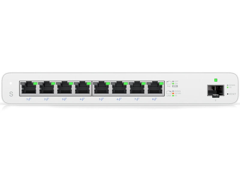 Ubiquiti UISP Switch 8-Port GbE Switch w/ 27V Passive PoE