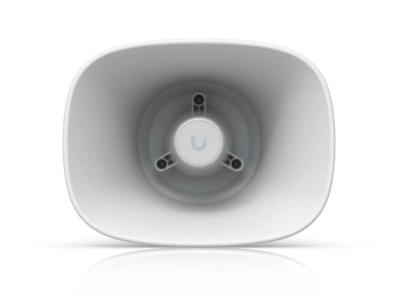 Ubiquiti AI Horn Speaker, All-weather PoE 120 dB Horn Speaker With Advanced AI Alert Functionality & Versatile Wall, Corner, & Pole Mounting Options