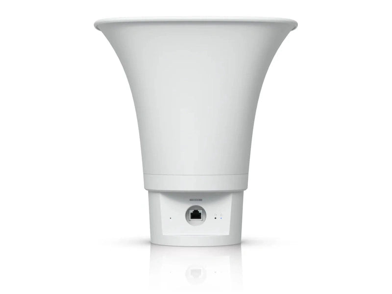 Ubiquiti AI Horn Speaker, All-weather PoE 120 dB Horn Speaker With Advanced AI Alert Functionality & Versatile Wall, Corner, & Pole Mounting Options