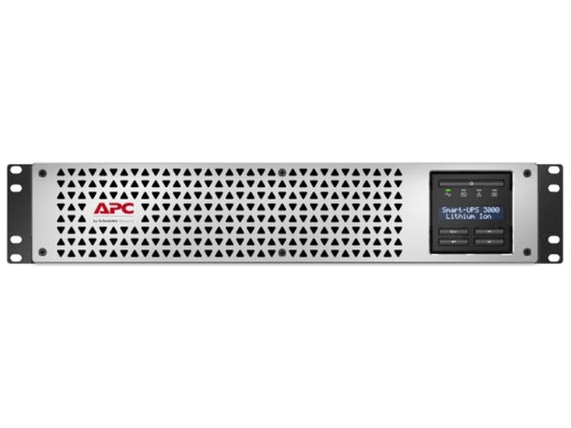 APC Smart-UPS Line Interactive 3000VA, Lithium-ion, Rack, 2U UPS with SmartSlot