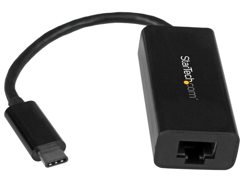 StarTech USB-C 3.0 To GbE Adapter TB3 Compatible 20CM Black