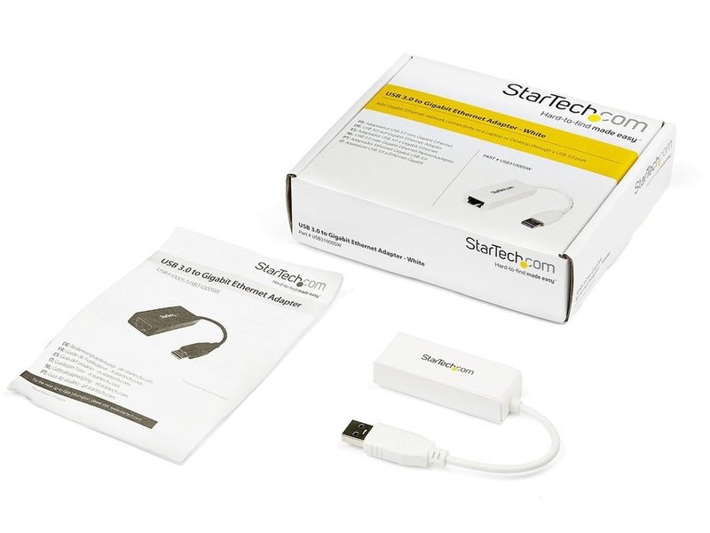 StarTech USB 3.0 To GbE Adapter White