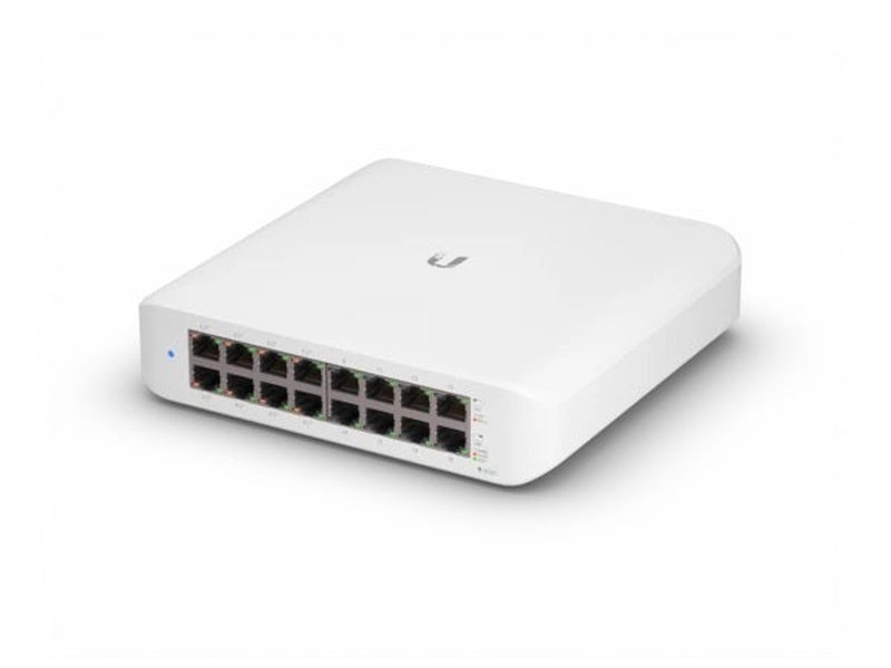 Ubiquiti UniFi Switch Lite 16 Ports Gigabit Switch, PoE+