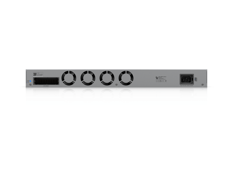 Ubiquiti Pro XG 24 Professional-grade, 24-port Layer 3, Etherlighting Switch, 16x10GbE, 8x2.5GbE, 2x25G SFP28 ports, DC Power Backup Ready
