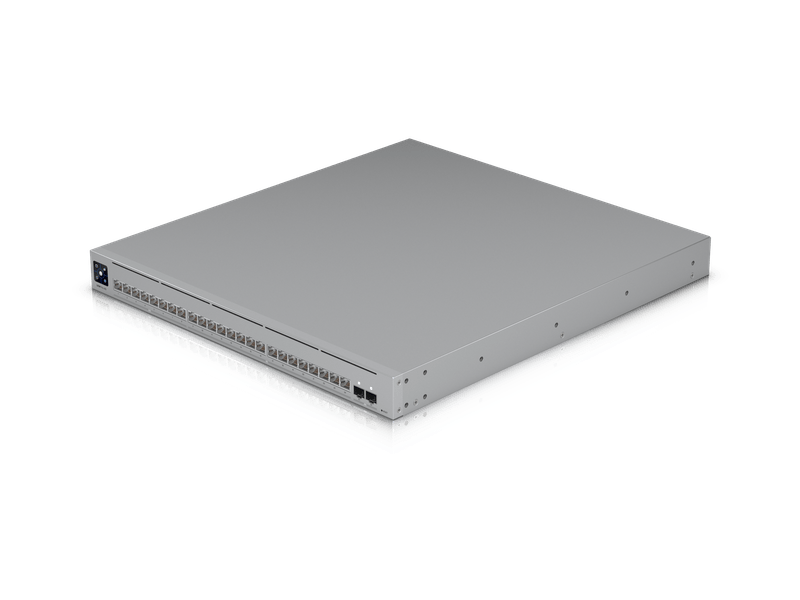 Ubiquiti Pro XG 24 Professional-grade, 24-port Layer 3, Etherlighting Switch, 16x10GbE, 8x2.5GbE, 2x25G SFP28 ports, DC Power Backup Ready