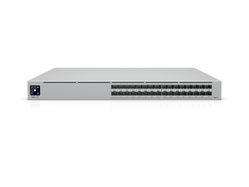 Ubiquiti Pro XG Aggregation, Professional-grade 32-port, Layer 3 Etherlighting Switch For High-capacity 25G SFP28 Connections.