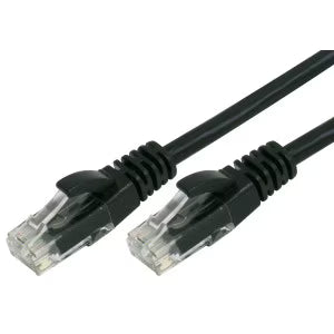 50cm RJ45 Cat 6 Patch Cable - Black