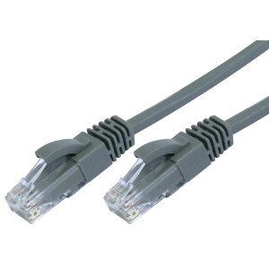 1mtr RJ45 Cat 6 Patch Cable - Grey