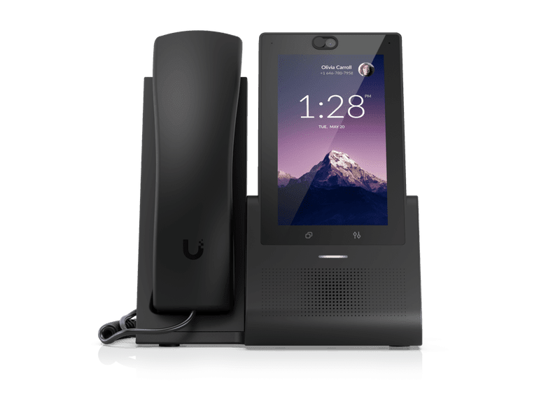 Ubiquiti UniFi Talk Phone Touch 5 Touch Display, Bluetooth, PoE, Black