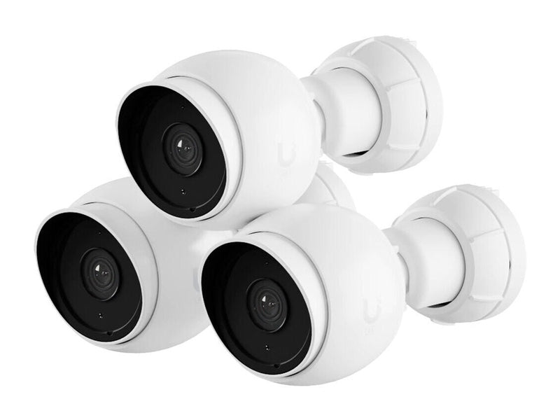 Ubiquiti UniFi Protect Camera G5-Bullet 3-Pack, Next-gen Indoor/Outdoor 2K HD PoE Camera, Polycarbonate Housing, Partial Outdoor Capable
