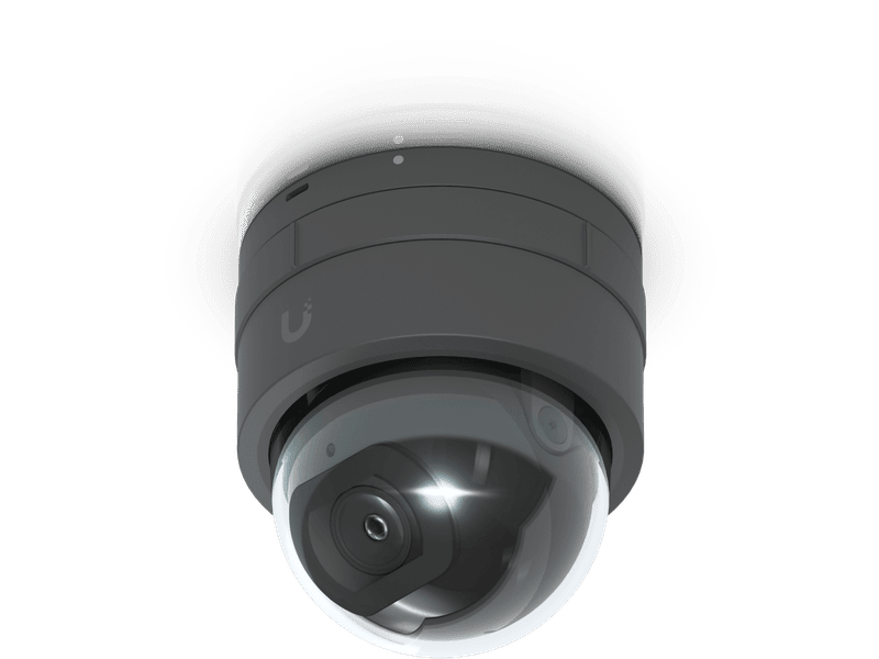 Ubiquiti G5 Dome Ultra, Black, Ultra-compact,Tamper-resistant, 2K HD, PoE Camera, Night Vision, For low-profile Indoor Security, IK06