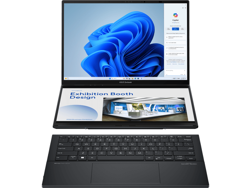 ASUS ZenBook Duo 14" 120Hz OLED Touch U9-185H 32GB 1TB SSD W11H