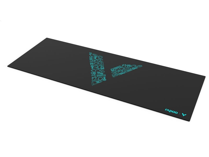 RAPOO V1L Mouse Pad - Extra Large Mouse Mat, Anti-Skid Bottom Design, Dirt-Resistant, Wear-Resistant, Scratch-Resistant, Suitable for Gamers/Gami