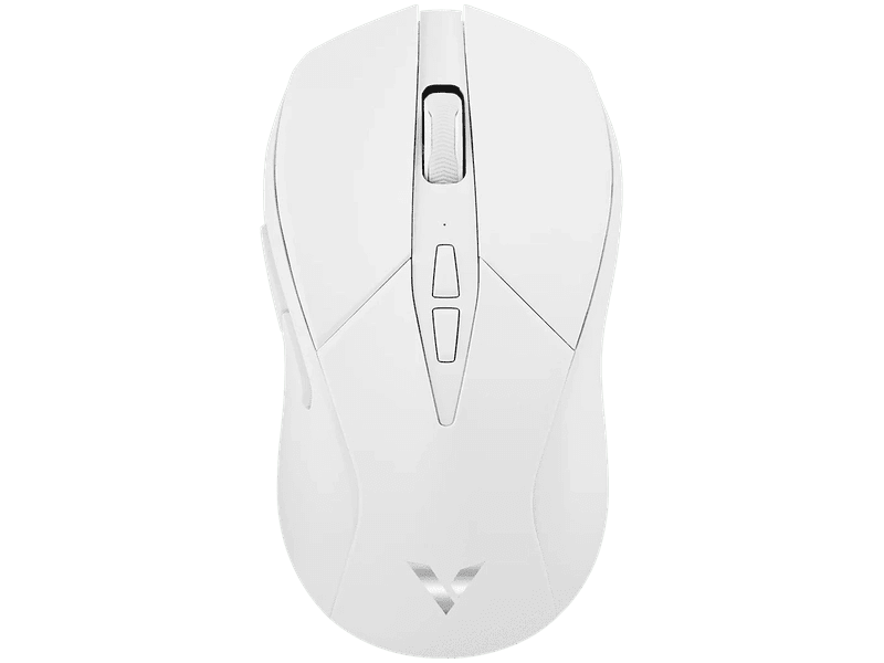 RAPOO V300SE 2.4GHz Wireless / Wired Gaming Mouse, WHITE Optical 400-12000 DPI Ergonomics design 10 Programmable buttons LS