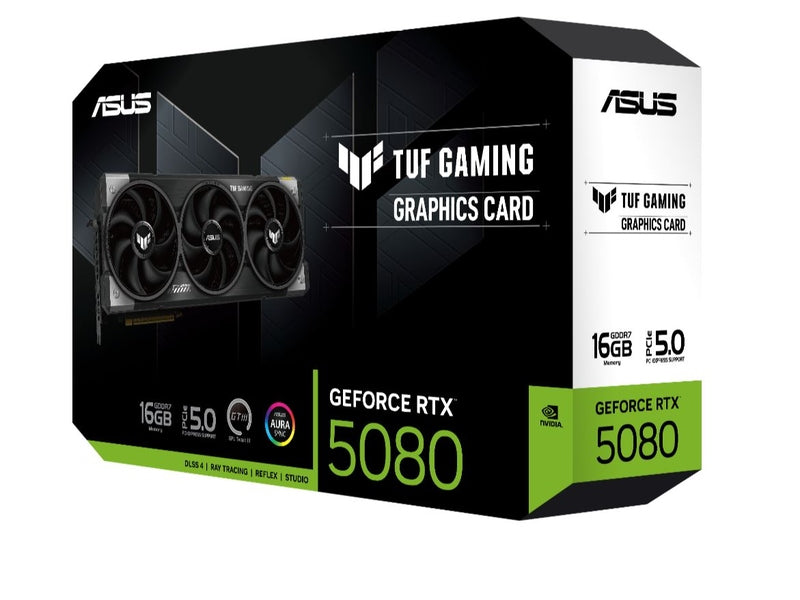 ASUS TUF Gaming GeForce RTX 5080 16GB GDDR7 Graphics Card
