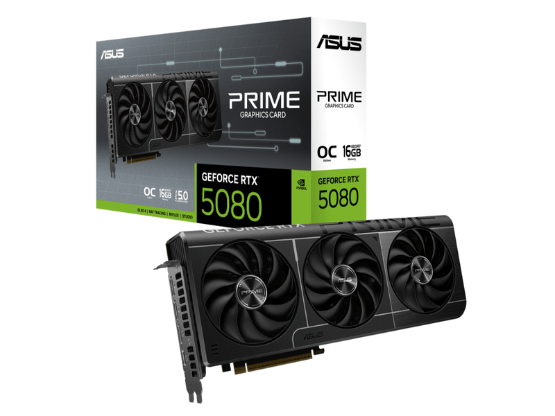 ASUS PRIME GeForce RTX 5080 16GB GDDR7 Graphic Card