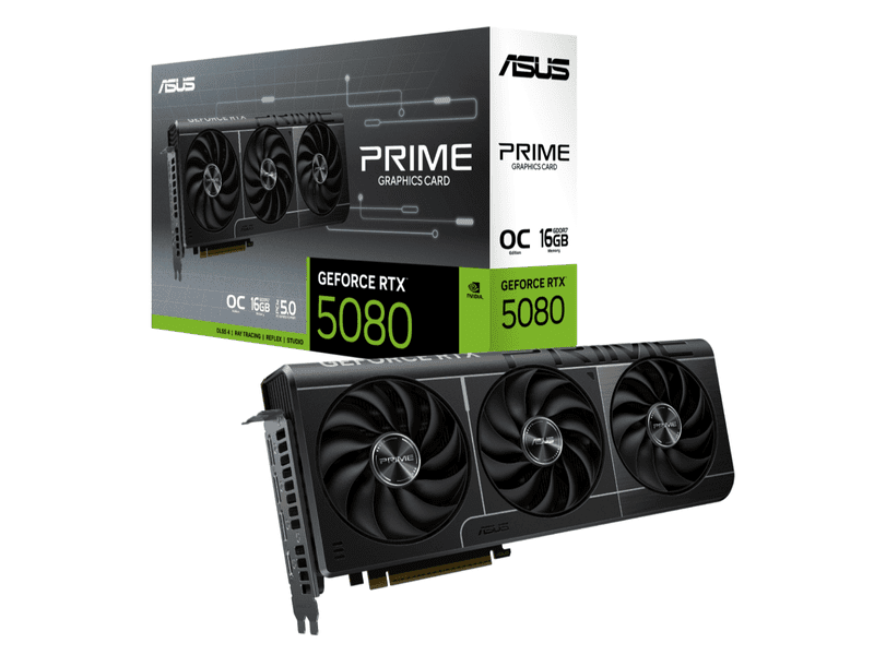 ASUS PRIME GeForce RTX 5080 16GB GDDR7 Graphic Card
