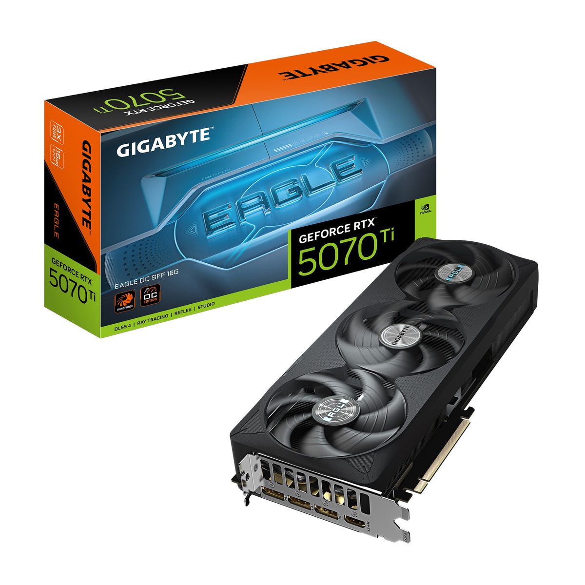 Gigabyte GeForce RTX™ 5070 Ti EAGLE OC SFF 16G GDDR7 Grapgic Card