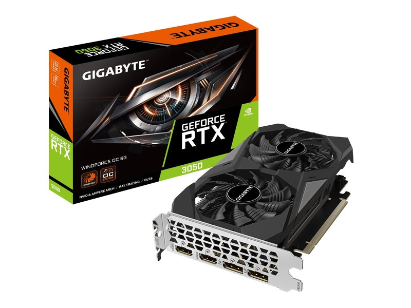 Gigabyte GeForce RTX 3050 WINDFORCE OC V2 6G Graphics Card
