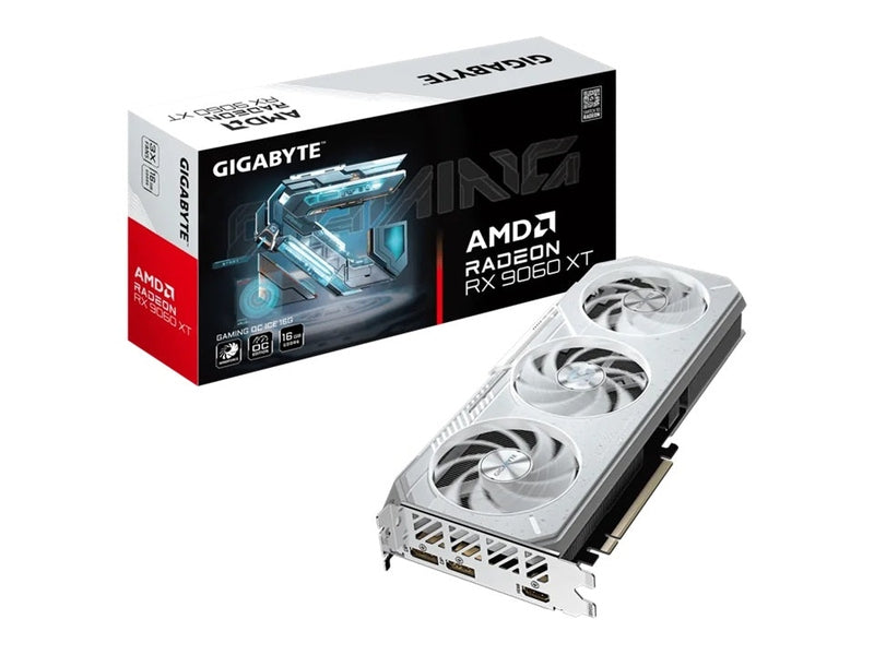 Gigabyte Radeon RX 9060 XT GAMING OC ICE 16G GDDR6 Graphic Card