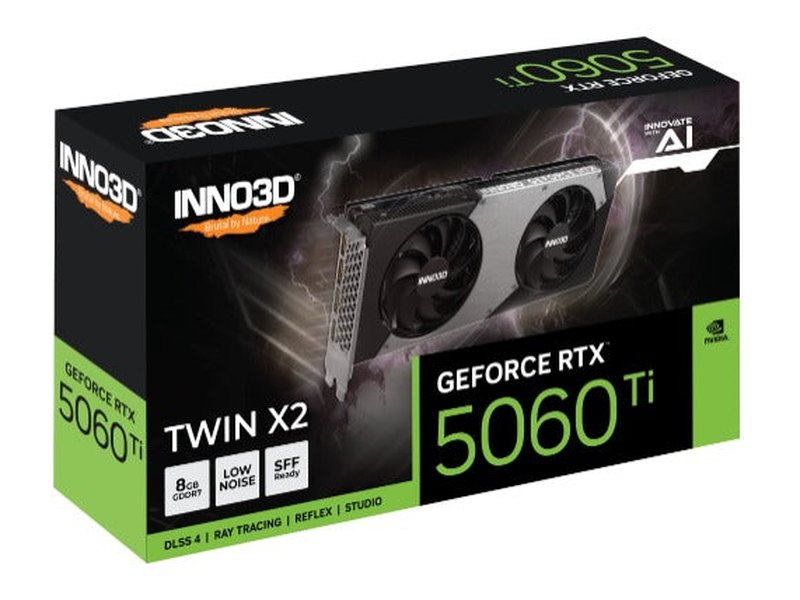 INNO3D GeForce RTX 5060 Ti TWIN X2 8GB GDDR7 Graphic Card