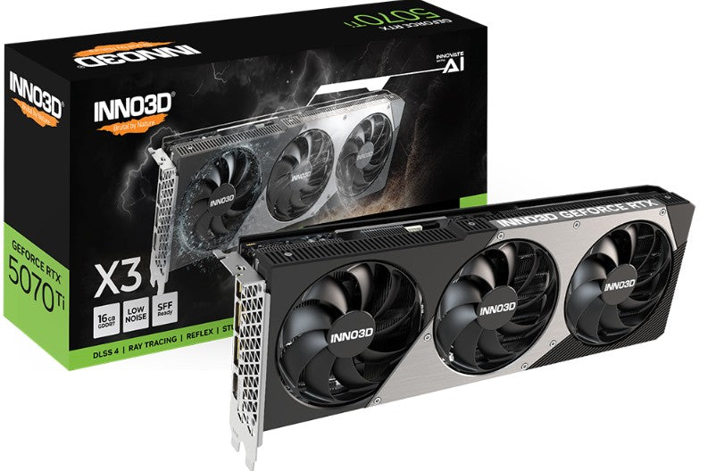 INNO3D GeForce RTX 5070 TI X3 16GB GDDR7 Graphic Card