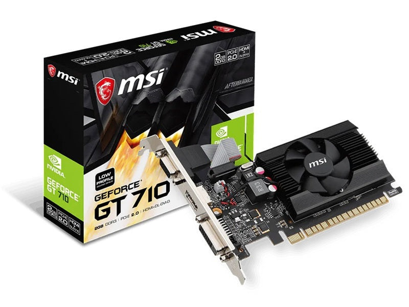 MSI Geforce GT 710 2GB LP DDR3 VGA Graphic Card