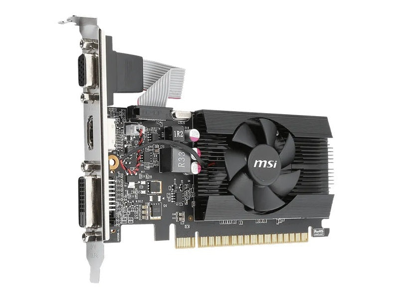 MSI Geforce GT 710 2GB LP DDR3 VGA Graphic Card