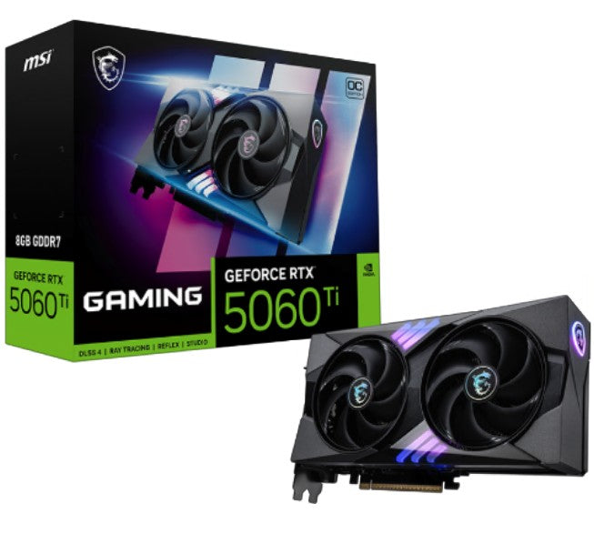 MSI GeForce RTX™ 5060 Ti 8G GAMING OC GDDR7 Graphic Card