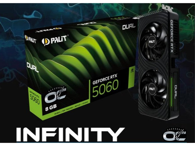 Palit Infinity 2 GeForce RTX 5060 OC 8G GDDR7 Video Card