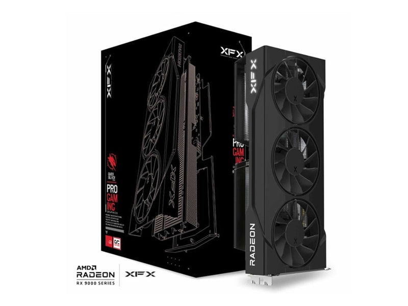 XFX Swift AMD Radeon RX 9060XT OC Triple Fan Gaming Edition with 16GB GDDR6 Video Card