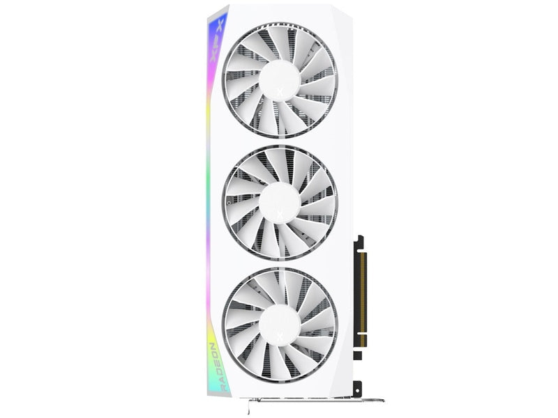 XFX Mercury AMD Radeon RX 9070XT OC White Gaming Edition with RGB 16GB GDDR6 Video Card