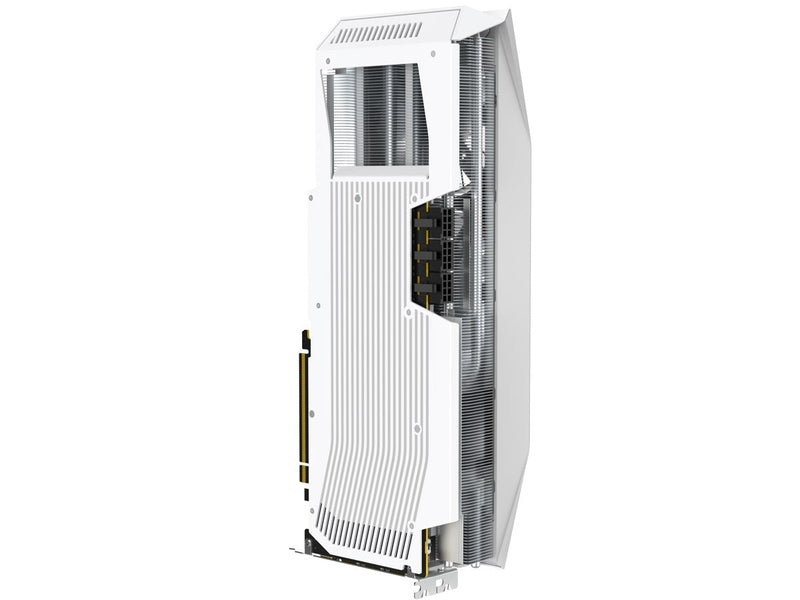 XFX Mercury AMD Radeon RX 9070XT OC White Gaming Edition with RGB 16GB GDDR6 Video Card