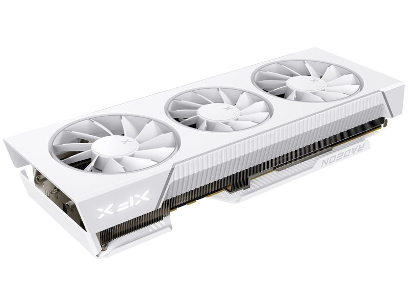 XFX Mercury AMD Radeon RX 9070XT OC White Magnetic Air Edition with RGB 16GB GDDR6 HDMI 3xDP Video Card