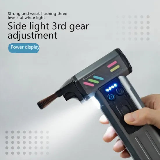 Vacuum Cleaner Turbo Fan Cordless Compressed Air Duster Violent Jet Fan