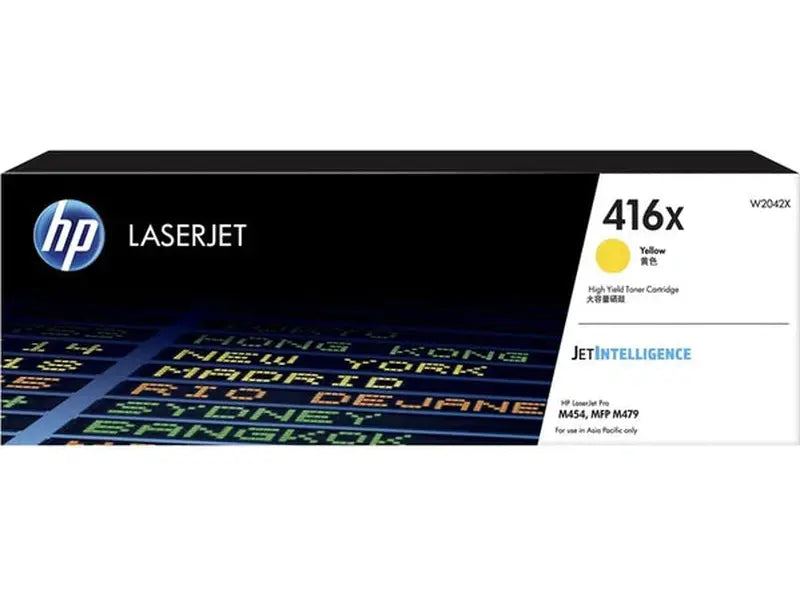 HP 416X Yellow Toner High Yield M454 M479 M455 M480 Models