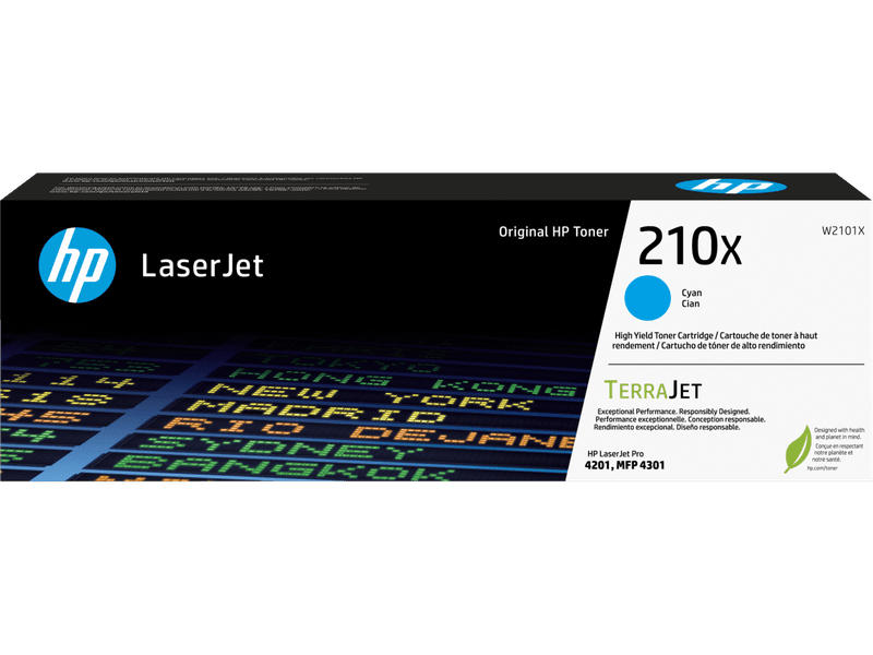 HP 210X Cyan Toner High Yield 42014301 Models